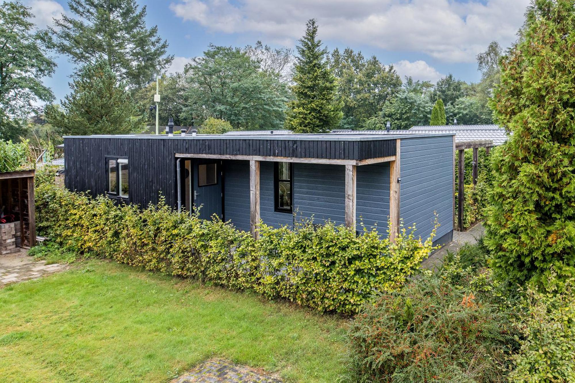 Chalet 'T Veluws Stulpje "Geniet, Ontspan En Droom Even Lekker Weg!" 皮滕 外观 照片