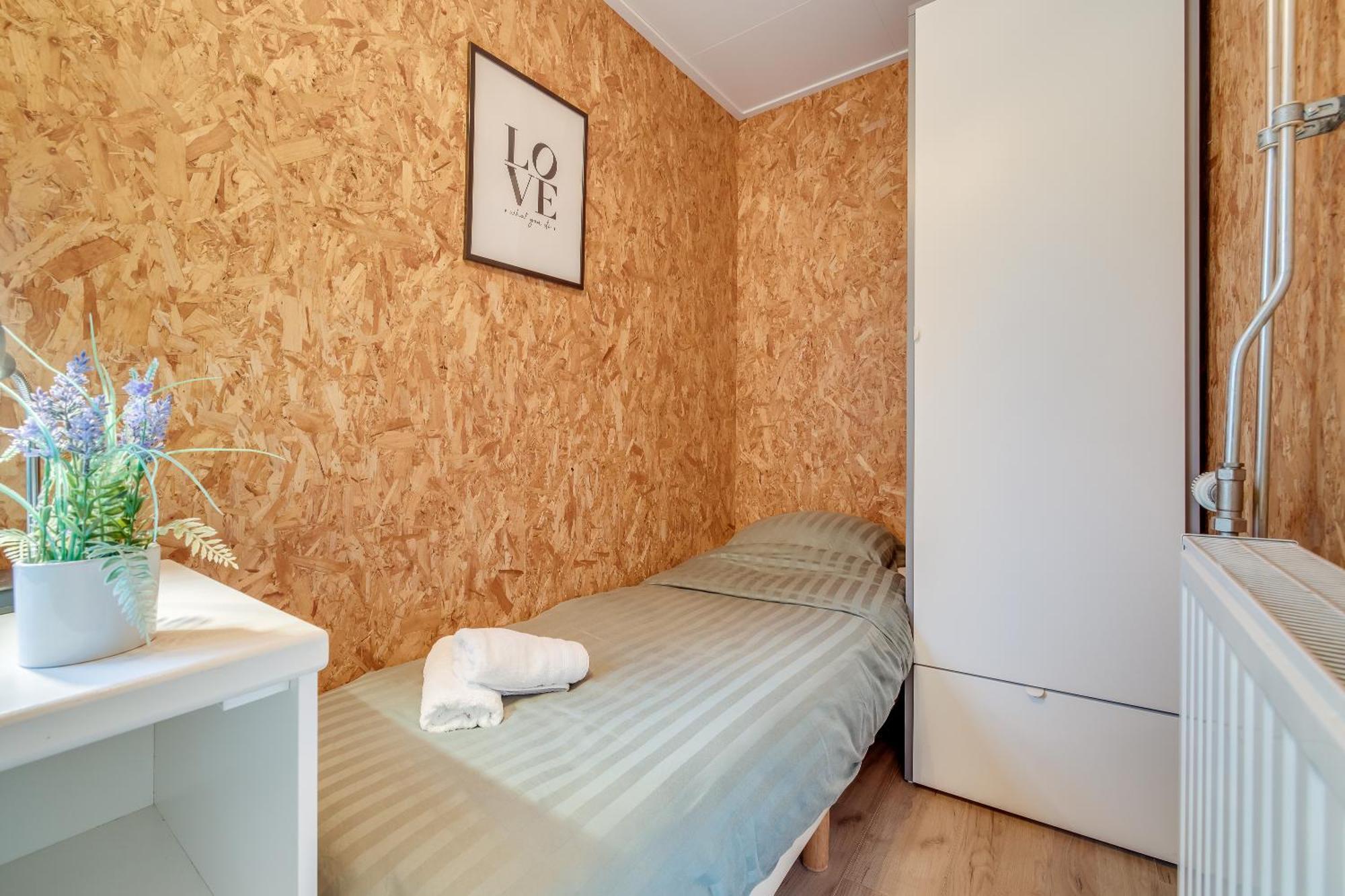 Chalet 'T Veluws Stulpje "Geniet, Ontspan En Droom Even Lekker Weg!" 皮滕 外观 照片