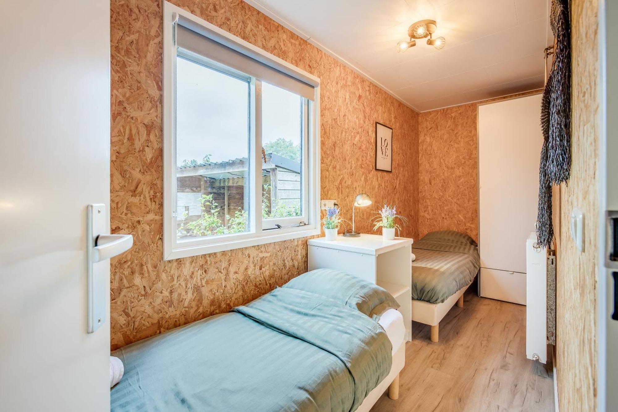 Chalet 'T Veluws Stulpje "Geniet, Ontspan En Droom Even Lekker Weg!" 皮滕 外观 照片